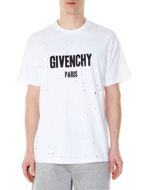 men's givenchy t shirt|givenchy t shirt size chart.